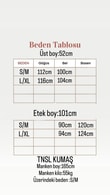 Aya Önü Biyeli Etekli Takım-BN4717 Siyah