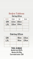 Aya Önü Biyeli Etekli Takım-BN4717 Taş