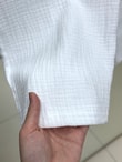 Aybanu Müslin Pantolon-MT523 Beyaz