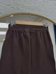 Aybanu Müslin Pantolon-MT523 Kahve