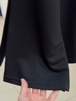 Aylira Çiçek Nakışlı Tunik-SS13252 Siyah