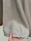 Ayşah Yan Bağlamalı Çilek Tunik-AS5991 Taş