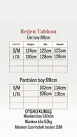 Aysu Altı Piliseli Taşlı Pantolonlu Takım-BN4572 Siyah