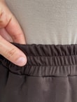 Aysu Altı Piliseli Taşlı Pantolonlu Takım-BN4572 Kahve
