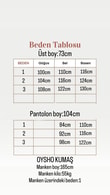 Badehan Şerit Detaylı Fermuarlı Pantolonlu Takım-GS377 Lacivert
