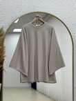 Bahargül Reglan Kol Kordunlu Tunik-MF1933 Taş