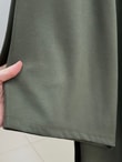 Bahargül Reglan Kol Kordunlu Tunik-MF1933 Haki