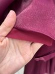 Barrie Balon Kol Janjan Etekli Takım-GE794 Bordo