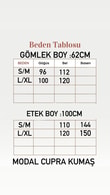Belina Gömleği Fırfırlı Büyük Düğmeli Etekli Takım-MF565 Siyah
