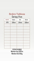 Belkıs Etek ve Kol Manşet Tunik-MF1935 Mürdüm