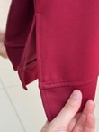 Belkıs Etek ve Kol Manşet Tunik-MF1935 Bordo