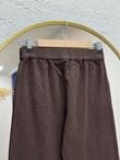 Bemona Çift Cepli Paça Püsküllü Gabardin Pantolon-MA5284 Kahve