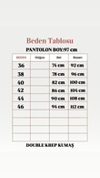 Beren Gizli Cepli Pantolon-MT1508 Kahve