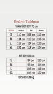 Bora Oversize İkili Pantolonlu Takım-CI2547 Siyah