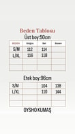 Caminda Yarım Fermuarlı Yandan Bağcıklı Etekli Takım-MF1820 Siyah