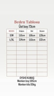 Cevriye Eteği Geniş Kordonlu Tunik-MF1942 Bej