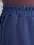 Dalga Altı Piliseli Taşlı Pantolonlu Takım-MF1893 Lacivert