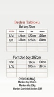 Dalga Altı Piliseli Taşlı Pantolonlu Takım-MF1893 Antrasit