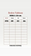 Deledra Sakallı Uzun Hırka-KR5025 Lacivert