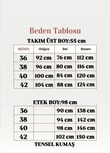 Deniz Beli Lastikli Bebe Yaka Etekli Takım-MF584 Lacivert