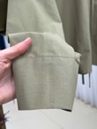 Devrim Yaka Dantelli Kısa Gömlek-BN4598 Mint