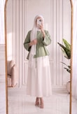 Dilsu Geniş Kol Altı Asimetrik Bluz-SS13188 Mint