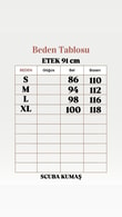 Dorinda Skuba Dalgıç Etek-MT6633 Taş