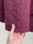Eada Şallı Ceket-BN4542 Bordo
