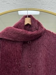 Eada Şallı Ceket-BN4542 Bordo