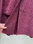 Eada Şallı Ceket-BN4542 Bordo