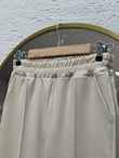 Elanur Çımalı İspanyol Paça Pantolon-MT4722 Taş