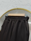 Elanur Çımalı İspanyol Paça Pantolon-MT4722 Kahve