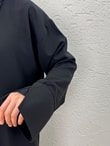 Elifgül Kol Ucu Yırtmaçlı Kuşaklı 3lü Pantolonlu Takım-EU3429 Siyah