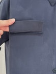 Emel Kapak Cepli Tuniği Uzun Pantolonlu Takım-MF604 Lacivert