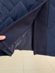 Esila 2204 Baklava Desen Belden Sıkmalı Şişme Yelek-EN2190 Lacivert
