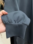 Evrenay Önü Ve Kolu Dikişli Altı Oval Pantolonlu Takım-MF1879 Antrasit