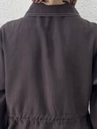 Fazilet Çift Cepli Bolerolu Beli Sıkmalı Pantolonlu Takım-EU3194 Aci Kahve
