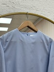 Ferhan Çizgili Altı Asimetrik Bluz-SS13202 Mavi