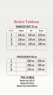 Fersu Fermuarlı 3 Lü Pantolonlu Takım-EY1062 Lacivert