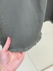 Feyona Altı Püsküllü Gabardin Etek-MA4281 Haki