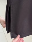 Fitnat Kırmızı Garnili Tunik-NA931 Kahve