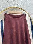 Gönül Süet Etek MT.001-BN4272 Mürdüm