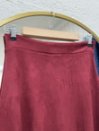 Gönül Süet Etek MT.001-BN4272 Bordo