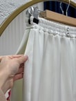 Gülçin Önü Çift Düğme Detaylı Havuç Paça Pantolon-MT5881 Beyaz