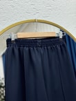 Gülçin Önü Çift Düğme Detaylı Havuç Paça Pantolon-MT5881 Lacivert