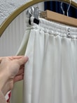 Gülçin Önü Çift Düğme Detaylı Havuç Paça Pantolon-MT5881 Beyaz