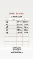 Günsel Parçalı Fırfırlı Şifon Etek-AA4513 Siyah
