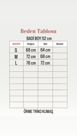 Güzin Sıfır Kol Düz Badi-CI8597 Ekru