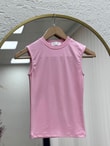 Güzin Sıfır Kol Düz Badi-CI8597 Pembe