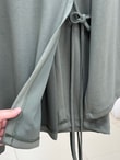 Habibe Yandan Bağlamalı Tunik-NA918 Haki